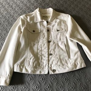 White Denim Jacket